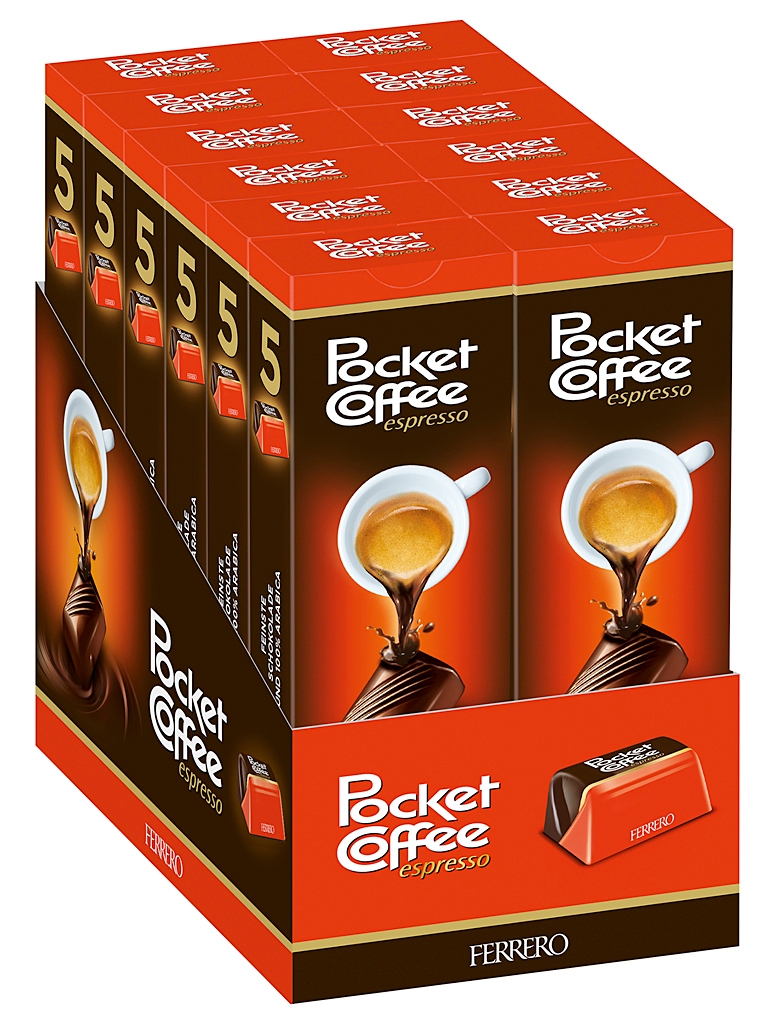 Pocket Coffee 12 x 62g (744 g) Image