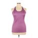 Nike Active Tank Top: Purple Activewear - Women's Size X-Large