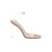 RAYE Heels: Ivory Solid Shoes - Women's Size 7 - Open Toe