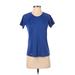 Eastern Mountain Sports Active T-Shirt: Blue Activewear - Women's Size 5