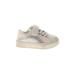 The Children's Place Sneakers: Silver Shoes - Kids Girl's Size 5