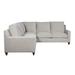Blue Sectional - Kristin Drohan Collection Reed 160" Wide Symmetrical Corner Sectional Polyester/Upholstery | 38 H x 160 W x 40 D in | Wayfair