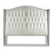 Kristin Drohan Collection Charles King Upholstered Wingback Headboard Cotton | 70 H x 83 W x 11 D in | Wayfair CHARLES_HDBRD_CK_CVUNF_NONE