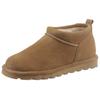 Winterboots BEARPAW "SuperShorty ELLE SHORT", Damen, Gr. 40, braun (iced coffee), Veloursleder, unifarben, modisch, Schuhe, Schlupfboots mit wasserabweisender mit BearCoat™ Imprägnierung