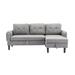 Latitude Run® Beihl 72.4" Velvet Square Arm Sectional Sofa Velvet in Gray | 31.5 H x 72.4 W x 50 D in | Wayfair D5CBB3351F0B4560B4C23D3FCD7F4D5D