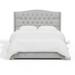 Birch Lane™ Amery Tufted Upholstered Low Profile Standard Bed Polyester/Metal in White/Black | Twin | Wayfair C78E80E71EEE4607B9075AE50476F062