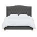 Birch Lane™ Amery Tufted Upholstered Low Profile Standard Bed Polyester in Black | Queen | Wayfair 38E7E6DC97744ECF9E320CFD213A5B48