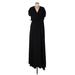 Meghan Los Angeles Casual Dress: Black Dresses - Women's Size Large