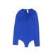 Prime Cut Bodysuit: Blue Tops