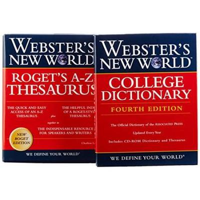 WNW COLLEGE DICTIONARY THESAURUS GIFT SET