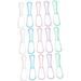 15 Pcs Cleaning Scraper Tongue Scraper for Adults Cleansers Household Clean Tongue Scraper Plastic Tongue Scraper Dental Tongue Cleaner Fresher Breath Tongue Cleaner Oral Care Tool