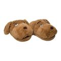 PRINxy Fuzzy Animal Plush Slippers for Women and Men Big Eyes Rabbit And Dog Plush Slippers Floor Home Plush Thickened Cotton Shoes B