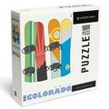 Lantern Press 1000 Piece Jigsaw Puzzle Snowboards in Snow Vail Colorado