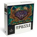 Lantern Press 1000 Piece Jigsaw Puzzle San Juan Island Washington Dungeness Crab Mosaic