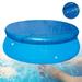 Willstar Waterproof Swimming Pool Cover Garden Pool Protection Cover Above Ground Swimming Pool Cover for Rectangular Round Pool