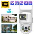 IP65 Wireless Surveillance Camera 360æŽ³ Outdoor Home Monitor HD Dual Screen Dome