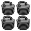 NUOLUX 4pcs Kayak Boat Drain Plug Universal Drain Plug Kit Boat Drain Hole Plugs