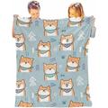 JOOCAR Outdoor Blanket Cartoon Shiba Inu Dog N-ap Blanket Cooling Blanket Ultra-Soft Fleece Blanket 50 x 60