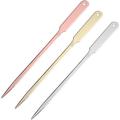 3Pcs Portable Letter openers Stainless Steel Envelop Slitter Knife for Office Home (Gold/Silver/Rose Gold)