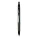 Stride 52001rio Gel Pen Retractable Medium 0.7 Mm Black Ink Translucent Black Barrel 12/box