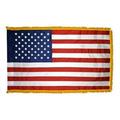 4 ft. X 6 ft. Presentation Signature U.S. Flag with Fringe