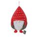 YOHOME Christmas 2023 Decorations Dwarf Doll Wall Calendar Countdown Creative Red