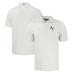 Men's Cutter & Buck Gray/White Kansas City Royals Pike Eco Symmetry Print Stretch Recycled Polo