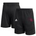 Men's adidas Black Indiana Hoosiers Sideline21 Knit Shorts