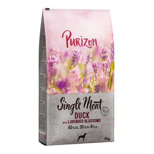 Purizon Single Meat Adult Ente mit Apfel und Lavendelblüten - 12 kg