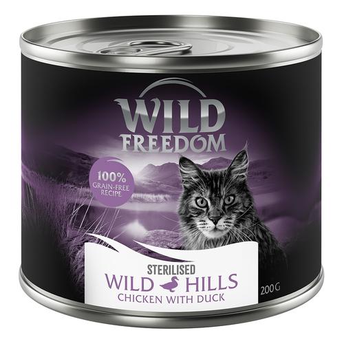 Wild Freedom Wild Hills Sterilised 24 x 200 g Nassfutter Getreidefrei