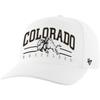 Men's '47 White Colorado Buffaloes Roscoe Hitch Adjustable Hat