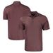 Men's Cutter & Buck Maroon Arizona State Sun Devils Pike Eco Tonal Geo Print Stretch Recycled Polo