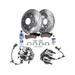 2005 Saab 97X Front Brake Pad and Rotor and Wheel Hub Kit - Detroit Axle