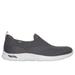 Skechers Women's Arch Fit Refine - Iris Sneaker | Size 8.5 | Charcoal | Textile/Synthetic | Vegan | Machine Washable