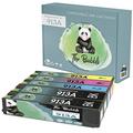 The Bubbli Original | 913A Compatible Ink Cartridges for HP Pagewide 377dw 352dw Pro 577dw 452dw 577z 552dw 477dwt 477dw Managed P55250dw P57750dw (5-Pack)