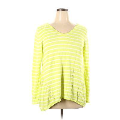 Lane Bryant Pullover Sweater: Yellow Tops - Women's Size 14 Plus