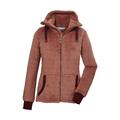 Fleecejacke G.I.G.A. DX BY KILLTEC "GW 8 WMN KNTFLC JCKT" Gr. 36, rosa (rosé) Damen Jacken Übergangsjacken