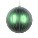 The Holiday Aisle® Matte Glitter Ball Ornament Plastic in Green | 4 H x 4 W x 4 D in | Wayfair 8A3CC141E69B4078BF2C1BABCE265697