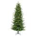 The Holiday Aisle® 9" X 56" Hoboken Fraser Fir Instant Connect Artificial Christmas Tree, Multi-Colored Dura-Lit LED Mini Lights, | 56 W in | Wayfair