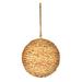 The Holiday Aisle® Markleysburg Braided Hemp Ball Ornament Plastic in Brown | 5.5 H x 5.5 W x 5.5 D in | Wayfair C6B3BE312E7443B4BBC1C6FE090A7405