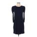 Gap Casual Dress: Blue Dresses - Women's Size X-Small Petite