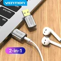 Intervento USB Scheda Audio Esterna USB Interfaccia Audio scheda Audio Adattatore 3.5 millimetri Per Il Computer Portatile PS4 Auricolare Scheda Audio USB