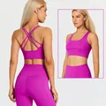 Naked Feel Yoga Set donna Fitness Sportswear 2 pezzi reggiseno sportivo con spalline a vita alta