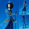 Anime One Piece Figurine Brook 20th Anniversary Battle Ver. Action Figures in PVC modello da