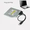 1 pz USB 2.0 a Mini Sata II 7 + 6 13 pin adattatore per notebook CD/DVD ROM convertitore unità