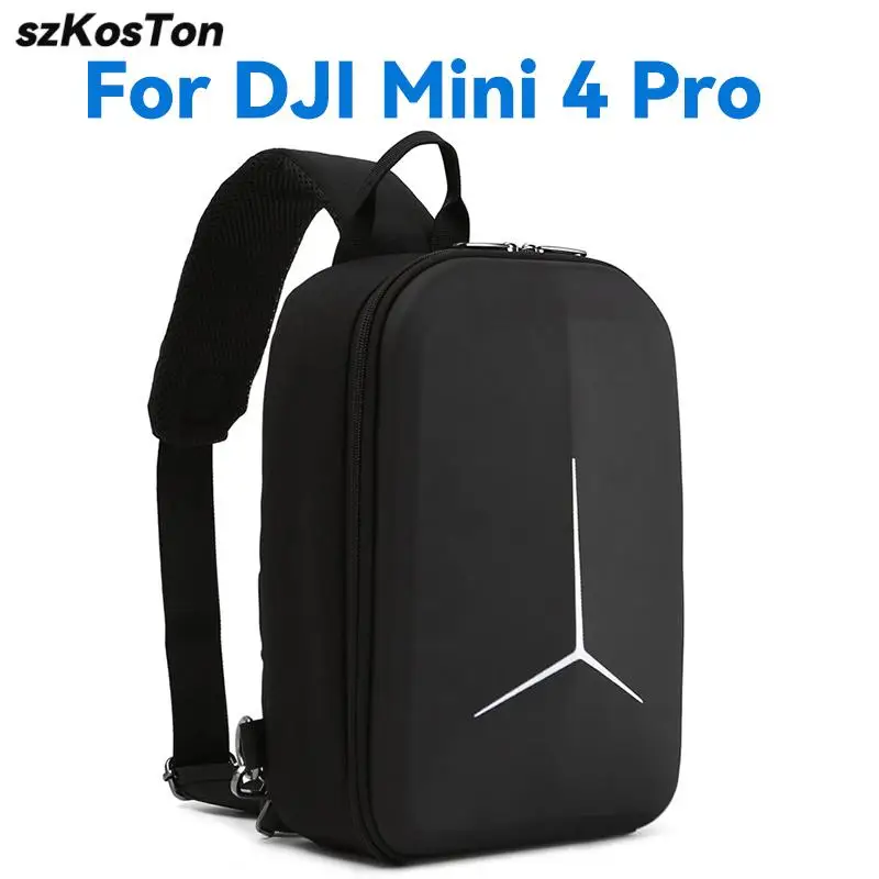 Für DJI MINI 4 Pro Tasche Lagerung Fall Rucksack Messenger Brust Tasche Tragbare Mode Box für Mini 4 Pro Schulter Tasche zubehör Image