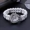 Moda donna orologio orologio donna orologi da polso Casual braccialetto di perline di perle orologi