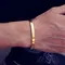 Noter Bracciale da uomo in acciaio inossidabile 4/6/8mm Bracciale con apertura regalo per lui Pulsera Hombre Pulseira Masculina Acciaio Inoxidável Joias
