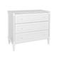 Commode 3 tiroirs blanc