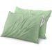 4 Pcs Waterproof Zippered Pillowcases Queen Size